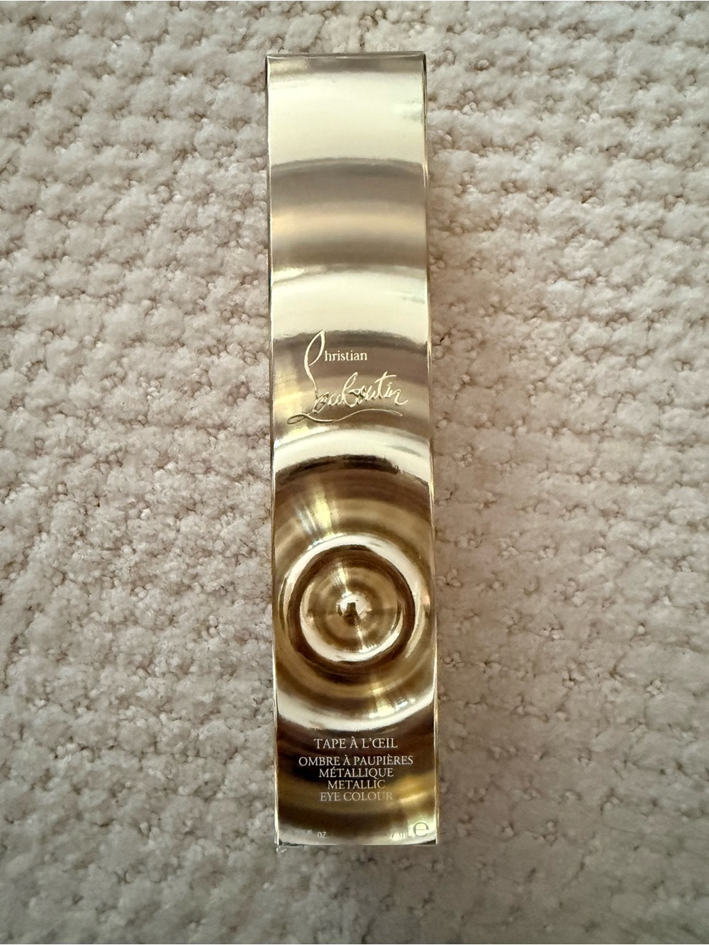 Christian Louboutin Metallic Eye Color - Gold Tone